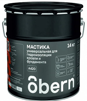 Мастика битумная универсальная 14кг/20л OBERN 