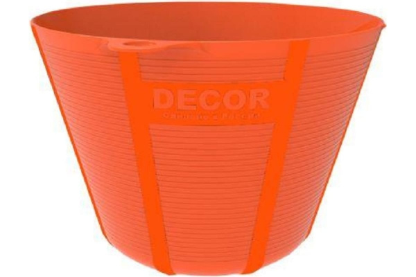 Емкость для гипса 0,67л G2 высокая оранжевый Decor 670-1167