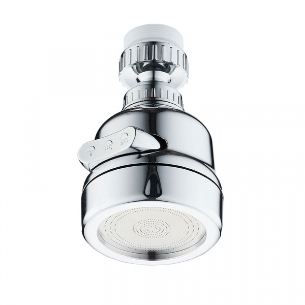 Аэратор для гуська поворот. 3-функции хром F22хМ24*1 MELODIA MKP21034BL 18909