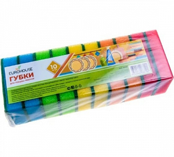 Губка для посуды макси (1уп-10шт) 9068