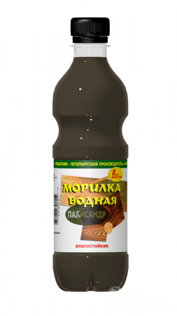 Морилка водная Палисандр 0,5л НБХ (1уп-12шт)
