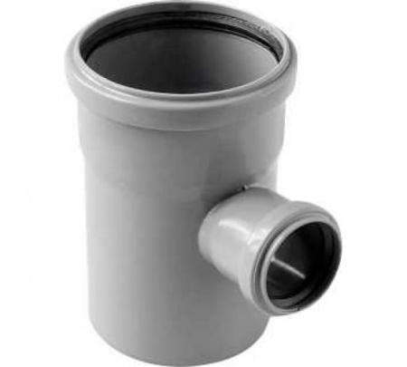 Тройник 110/50мм угол 87 VALFEX 24110050 (1уп-30шт)