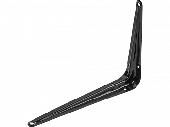 Уголок-кронштейн для полок 150х200 черный STARFIX SMP-46547-1