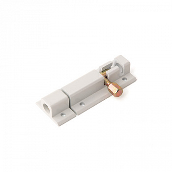 Шпингалет  60мм белый Apecs DB-05-60-W (500-60)